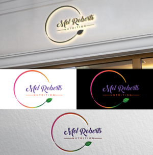 Mel Roberts Nutrition or Food is Medicine | Logo Design by Blessing Angel