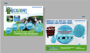 New Flyer for Bin Washing Service | Flyer Design by elveneclipse
