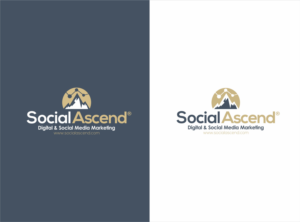SocialAscend | Logo Design by nikkiblue