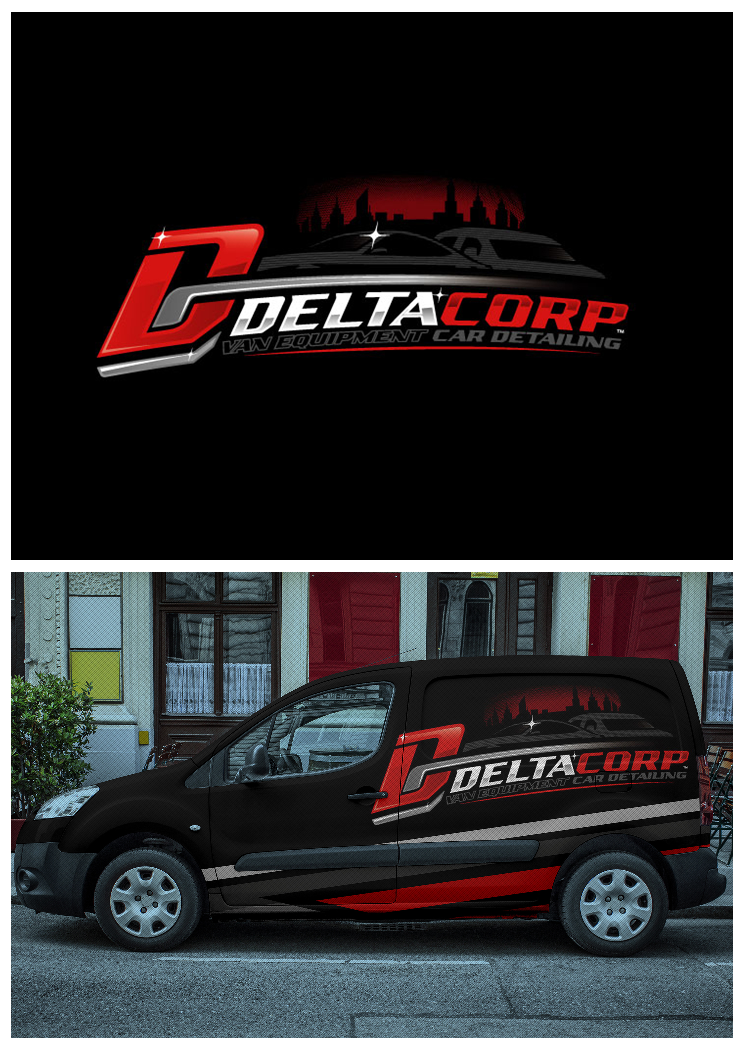 Logo-Design von EzaiLX für DeltaCorp Facility Services bv | Design #26197375