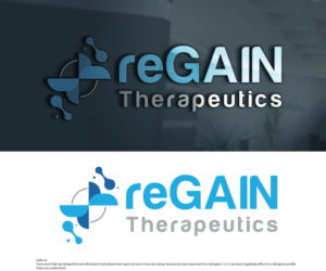 reGAIN Therapeutics | Logo Design by sekanul