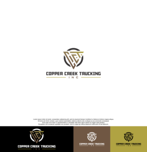 Copper Creek Trucking, Inc | Logo-Design von siti MWDesign