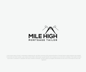 Design de Logo par Niizam Uddin pour Mile High Mortgage Tailor | Design : #26209211