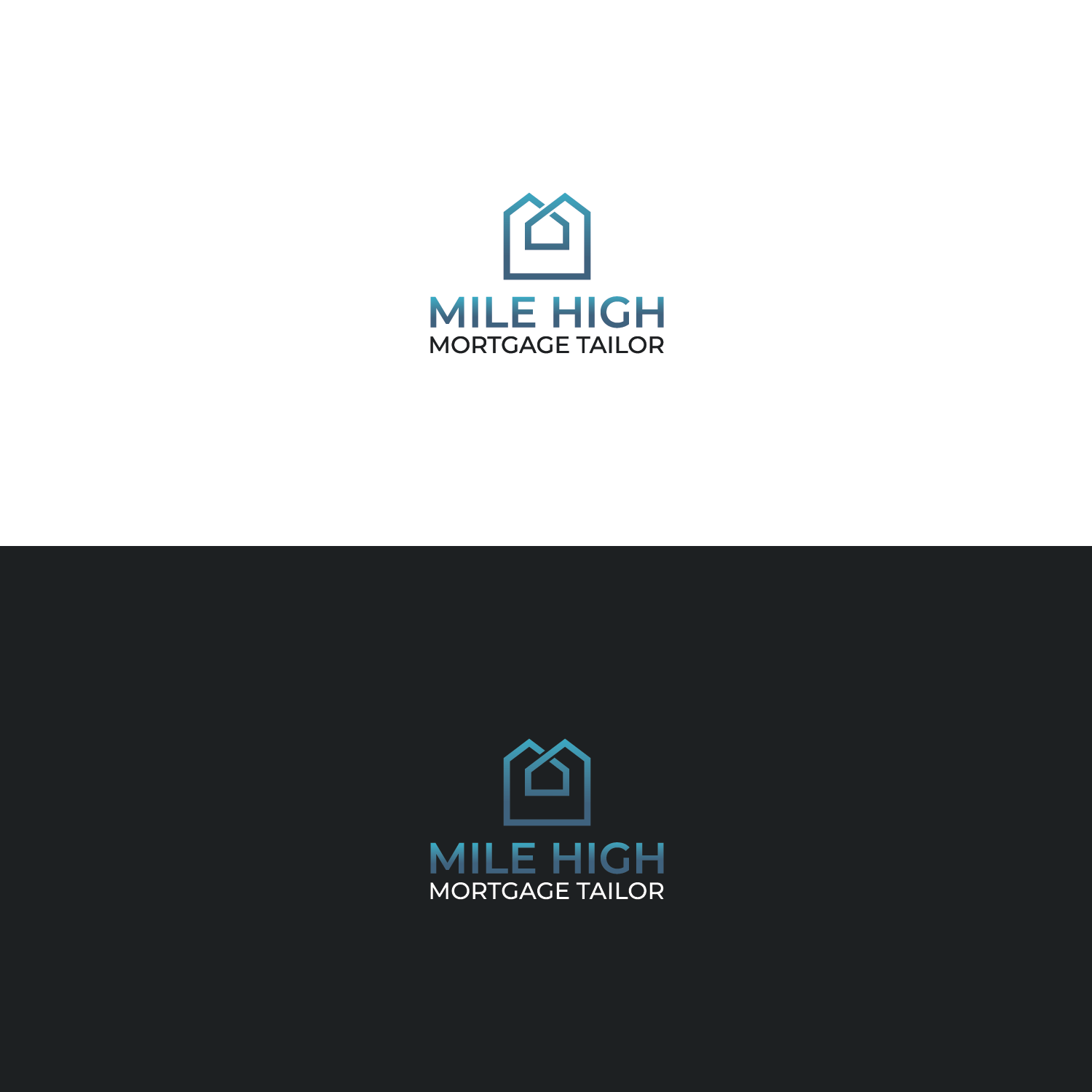 Logo Design by Verified artistry (Design garden) for Mile High Mortgage Tailor | Design #26210185