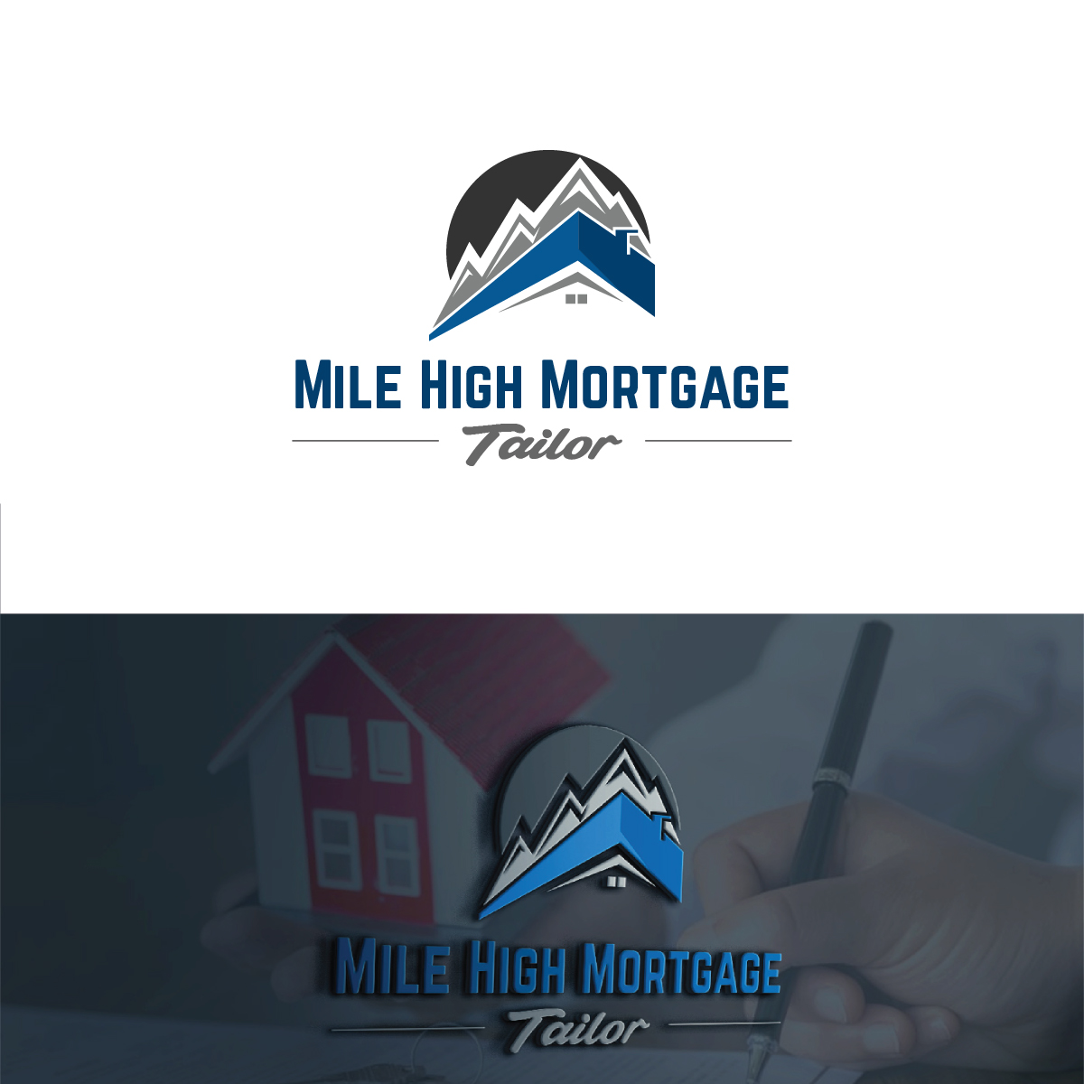 Logo Design by Deziners Zone for Mile High Mortgage Tailor | Design #26193807