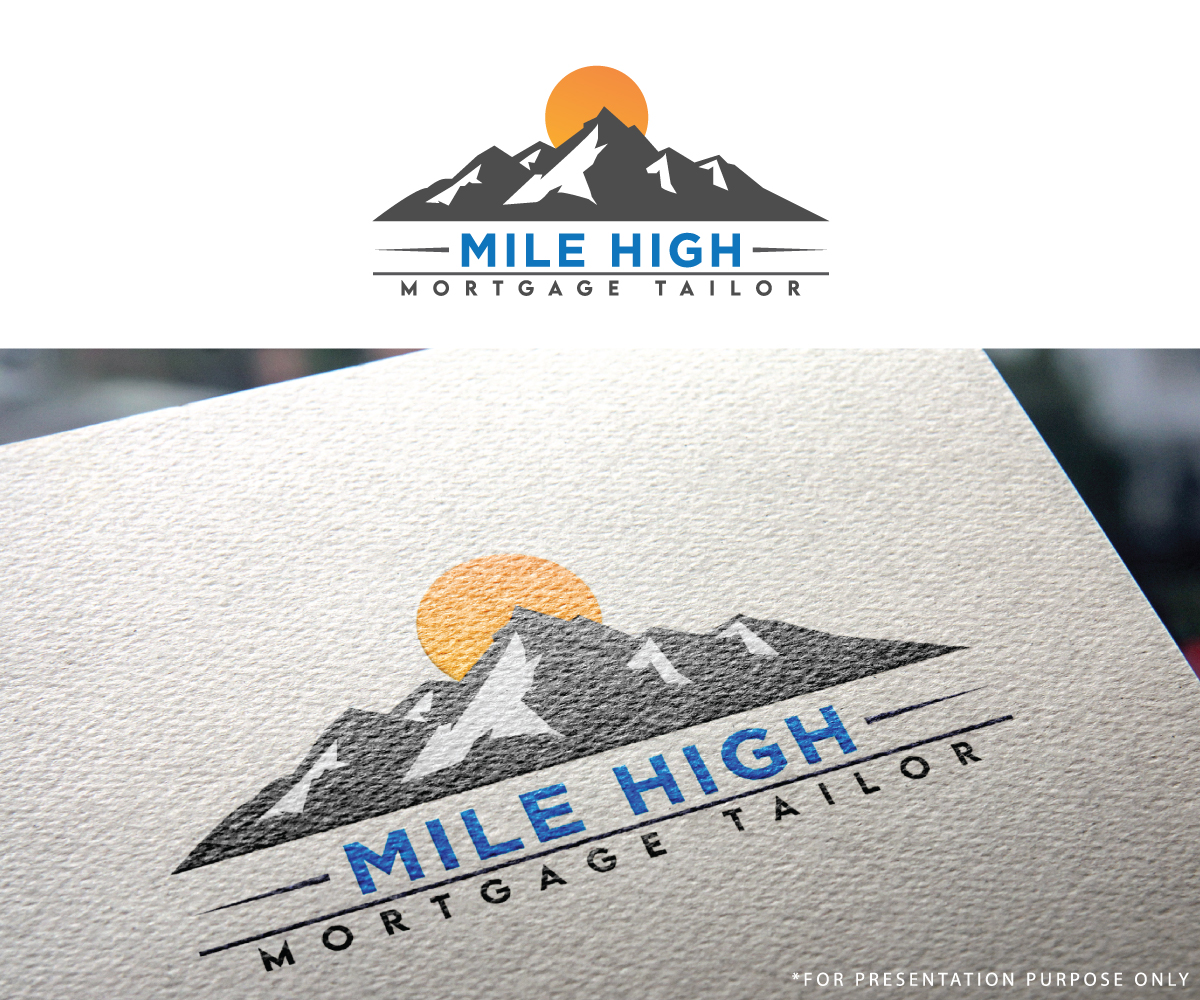 Logo Design by Graphic_Dune for Mile High Mortgage Tailor | Design #26191195