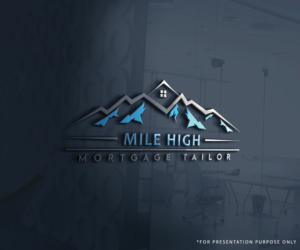 Logo Design by Graphic_Dune for Mile High Mortgage Tailor | Design: #26192322