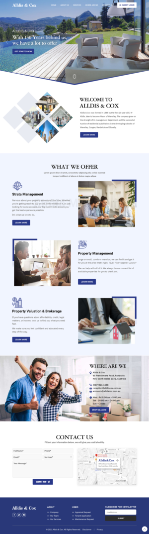 Real Estate Website | Web Design par Titan Eagle