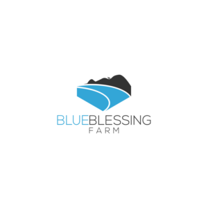 Blue Blessing Farm | Logo Design by Gerald Design 3