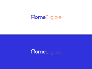 Home Eligible, Maybe a picture of a home and Eligible | Logo Design by Atvento Graphics