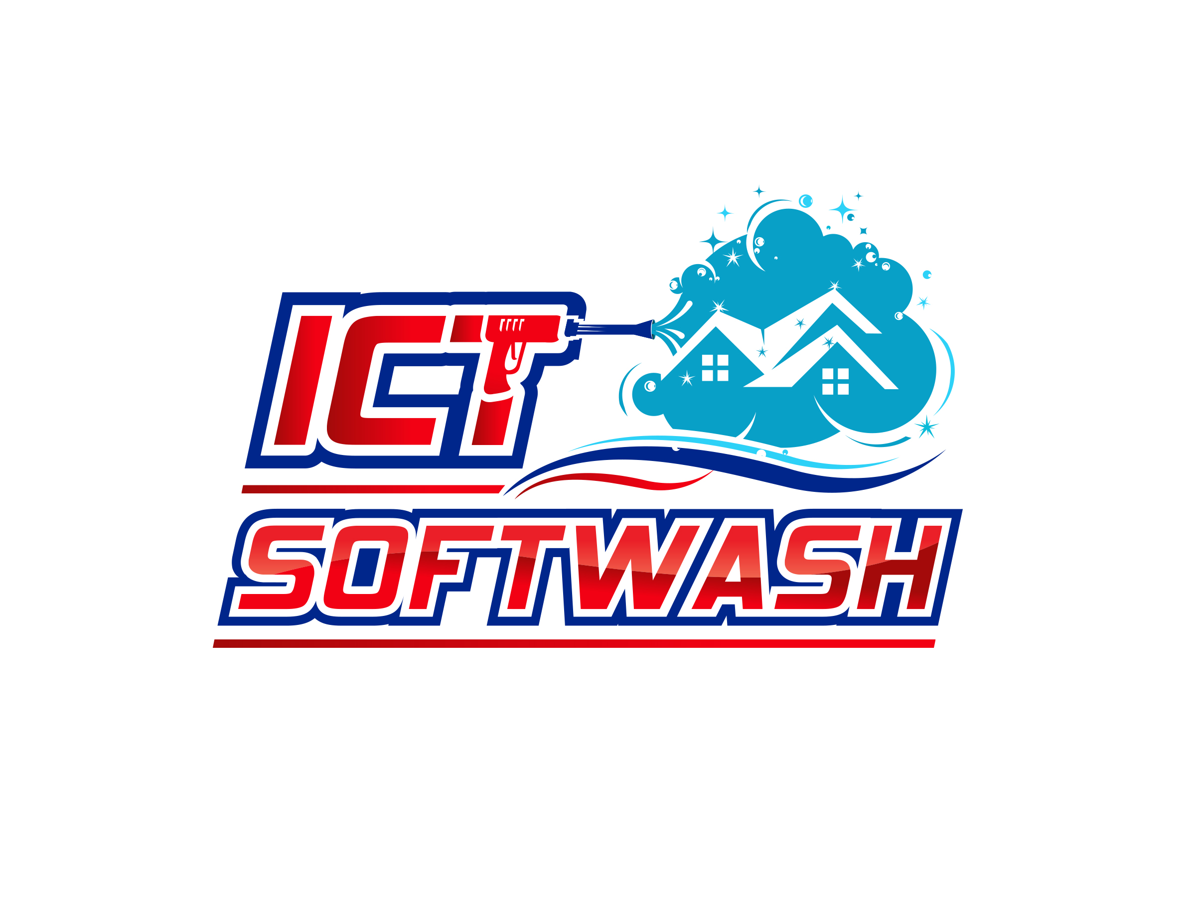 Logo-Design von Logooos für ICT SOFTWASH | Design #26202461
