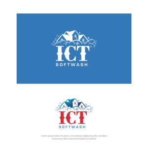 ICT SOFTWASH | Logo Design by atularts