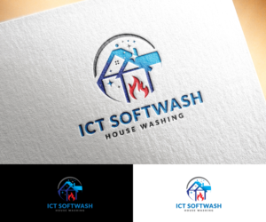 ICT SOFTWASH | Diseño de Logo por step forward 2