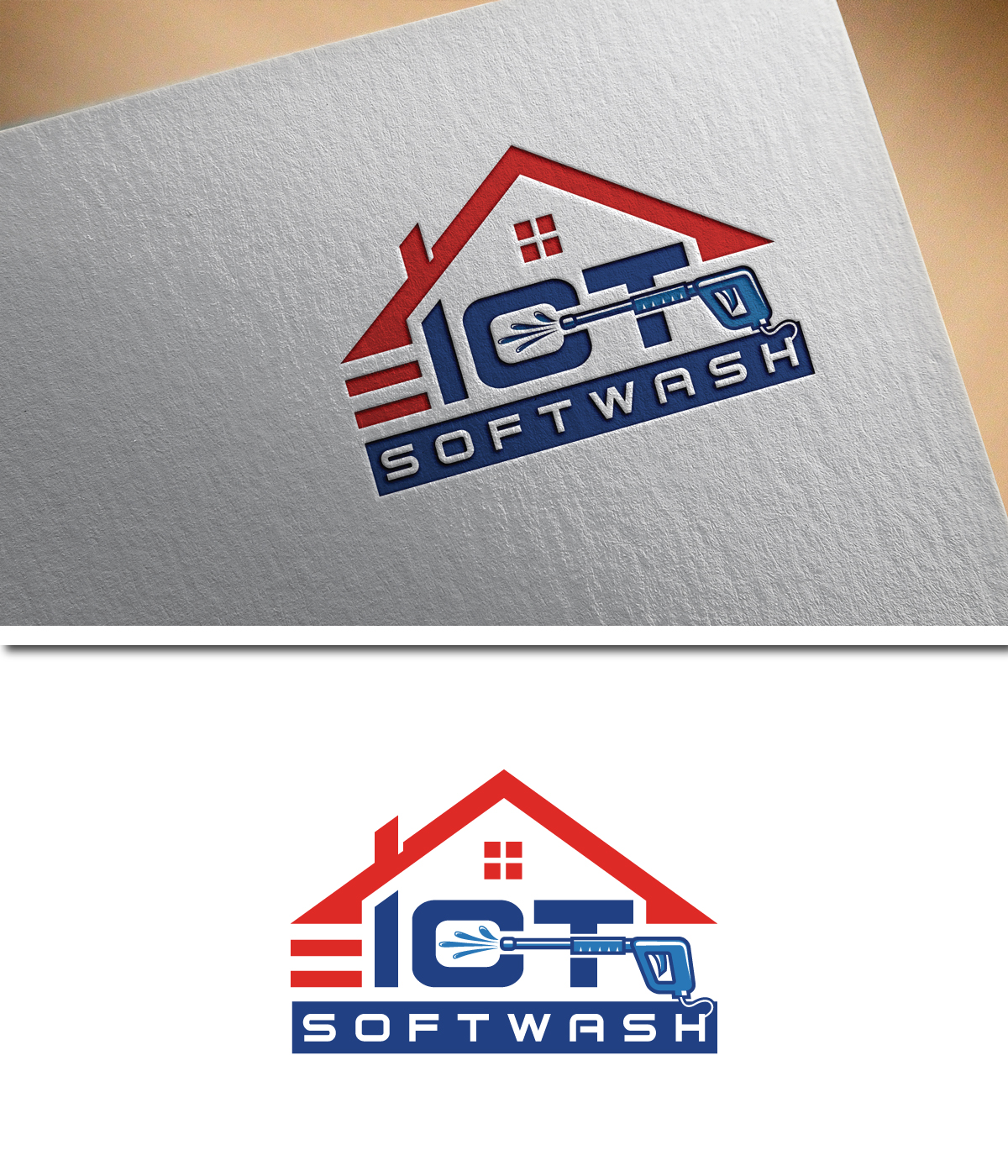 Logo-Design von Md Shehidul Islam Rimon für ICT SOFTWASH | Design #26207418