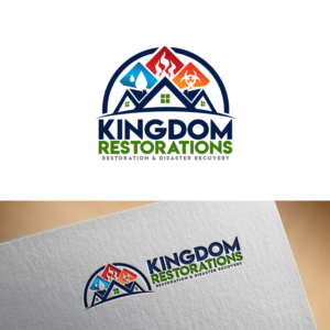Logo Design by PsyPen for Kingdom Restorations | Design: #26192281