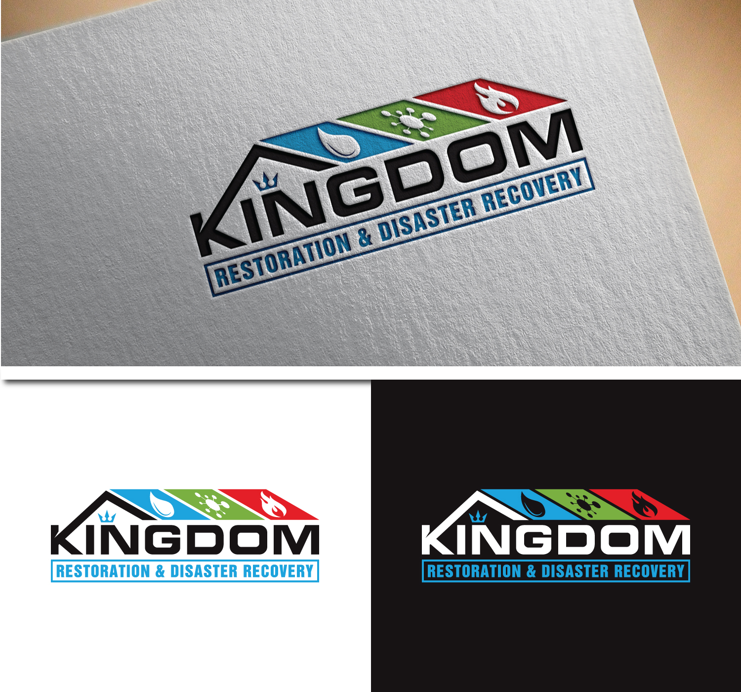 Logo Design by Md Shehidul Islam Rimon for Kingdom Restorations | Design #26221788