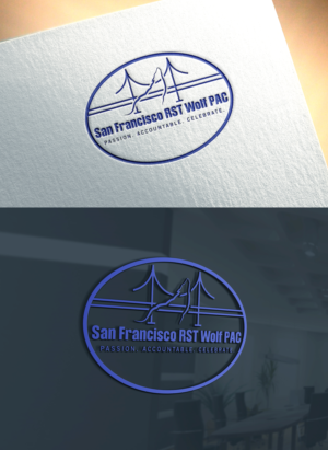 San Francisco RST Wolf PAC  (Subscript: Passion. Accountable. Celebrate.) | Logo Design by Art Lancer