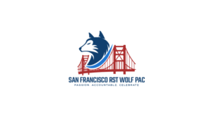 San Francisco RST Wolf PAC  (Subscript: Passion. Accountable. Celebrate.) | Logo Design by jaime.sp