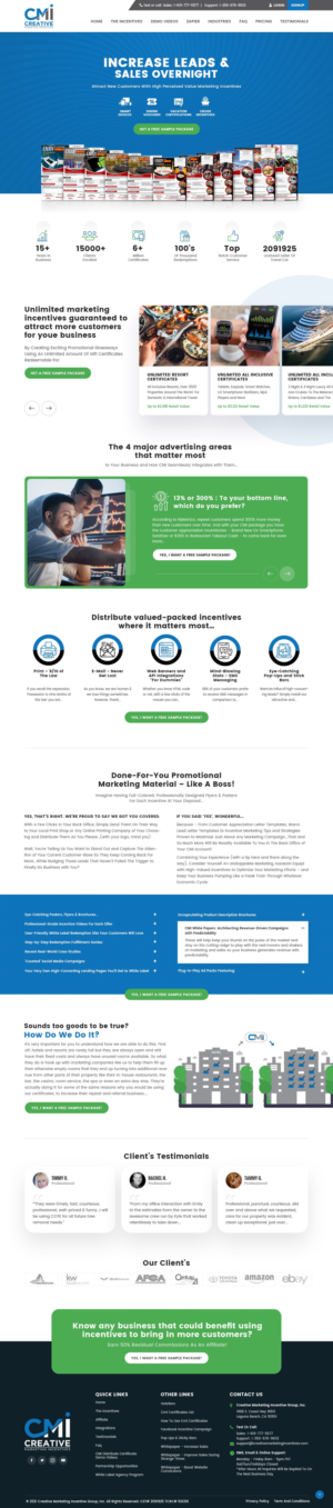 Website Redesign For Marketing Agency | Web Design by nzdesigners
