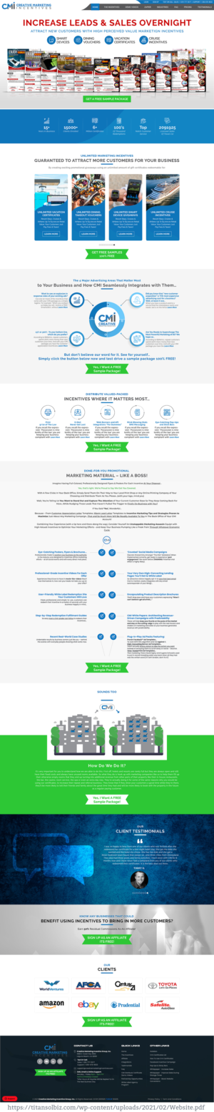 Website Redesign For Marketing Agency | Web Design by Titan Solbiz