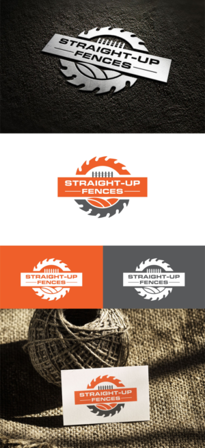 STRAIGHT-UP FENCES | Diseño de Logo por V Solutions