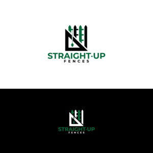 STRAIGHT-UP FENCES | Diseño de Logo por Graphic Bricks