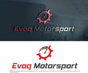 EVOQ or EVOQ Motorsport (no 's' on Motorsport) | Logo Design by sekanul