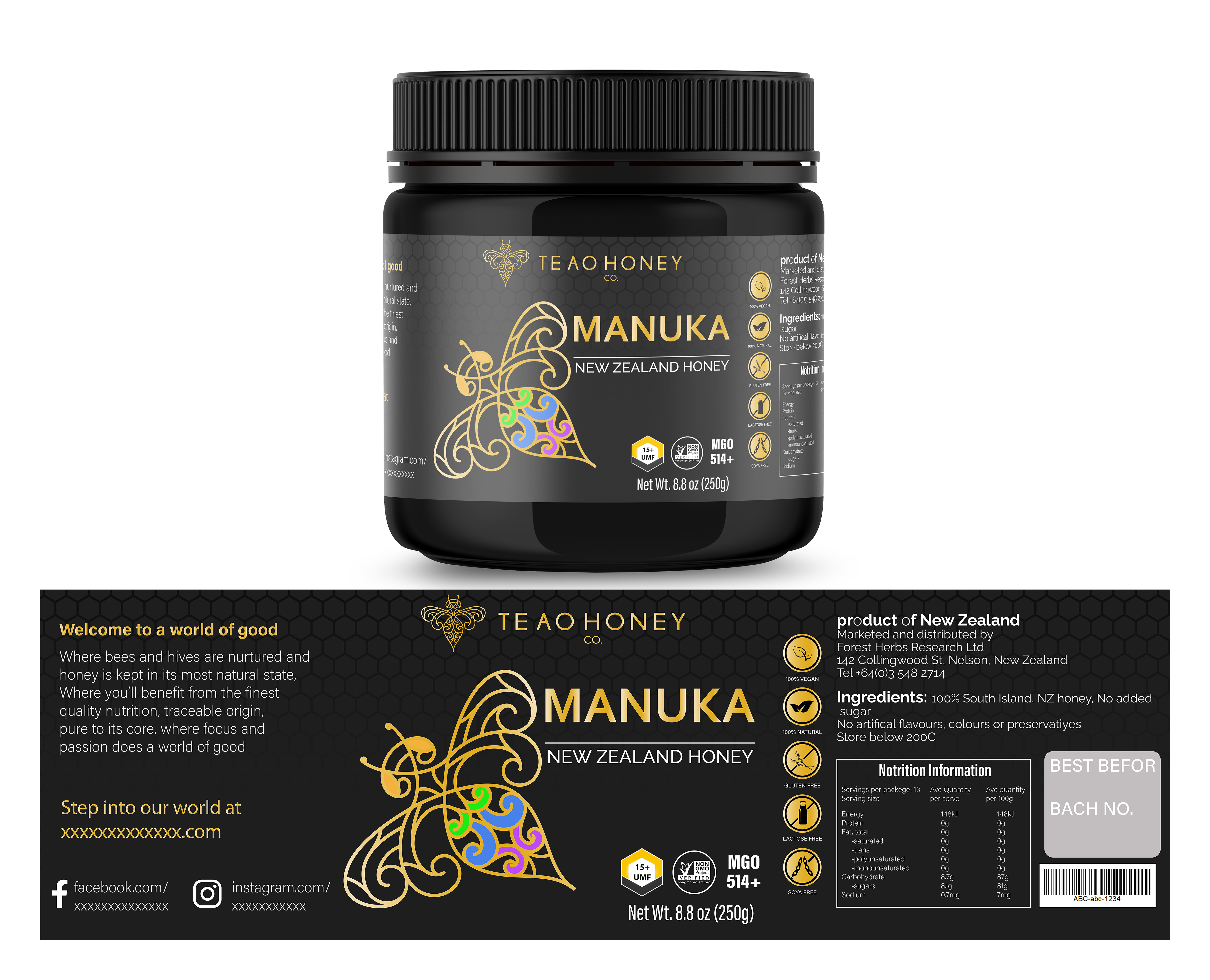 Etikett-Design von sohel 14 für dieses Projekt | Design #26210335