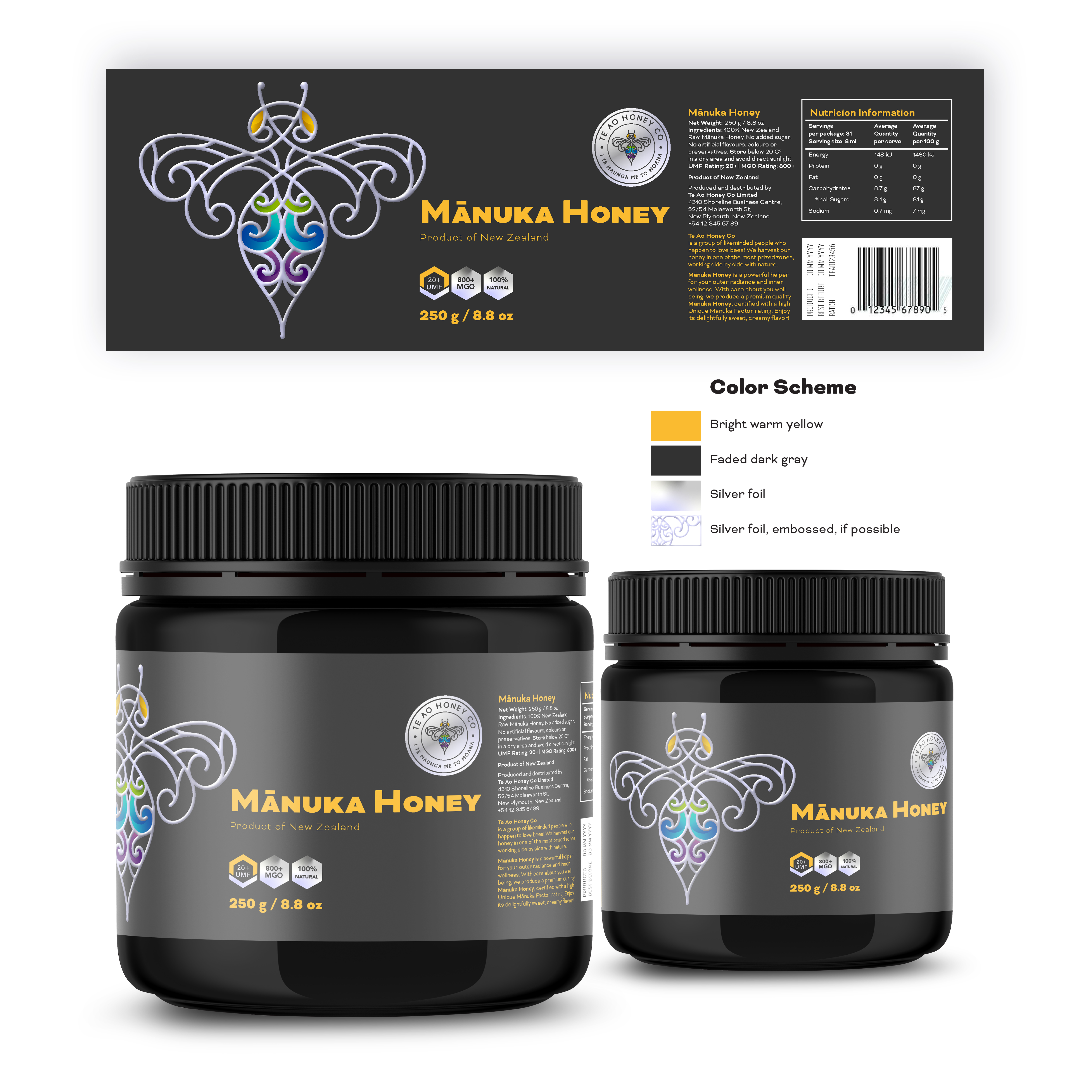 Label Design by Mariia V for this project | Design #26253744
