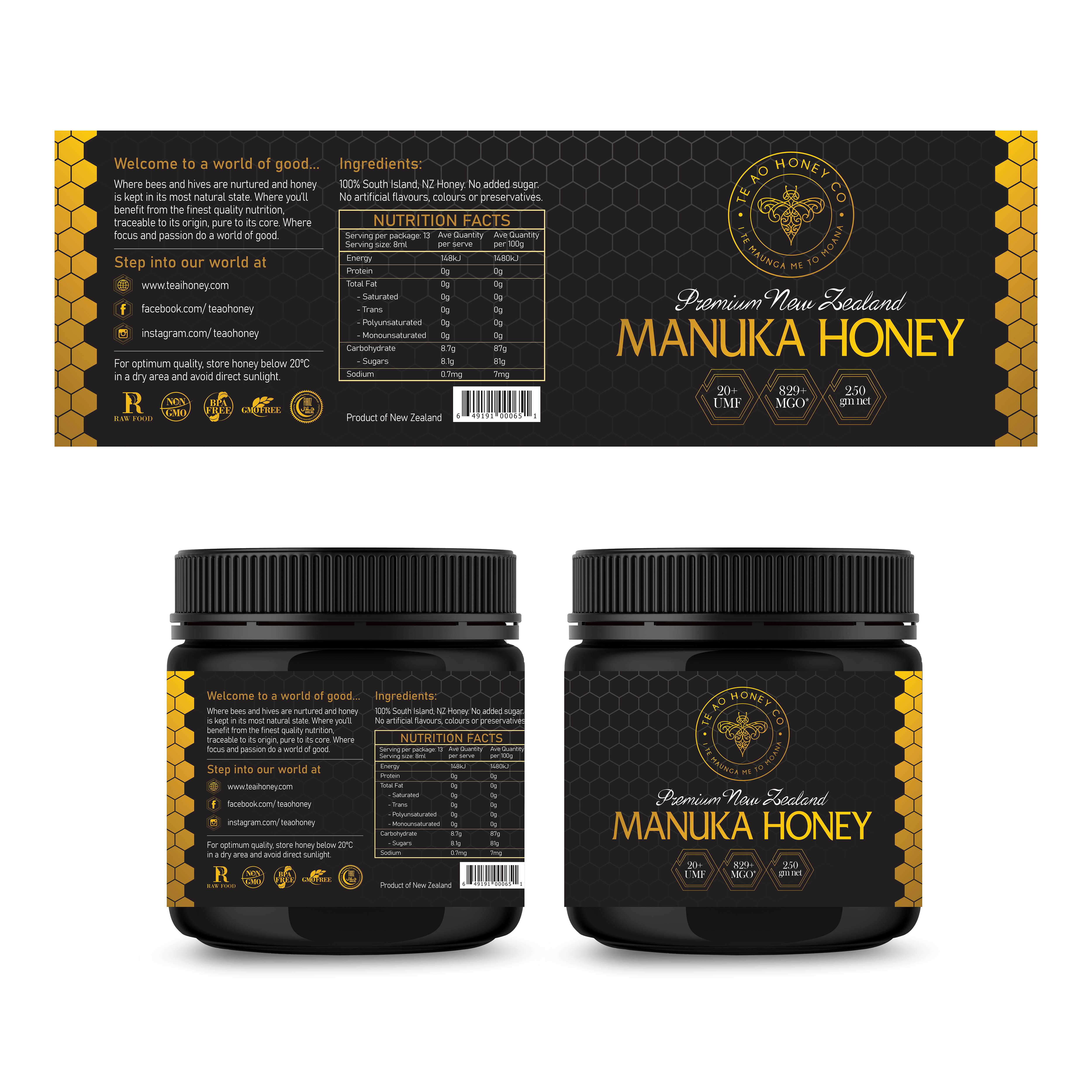 Label Design by Jerome Gun for this project | Design #26231660