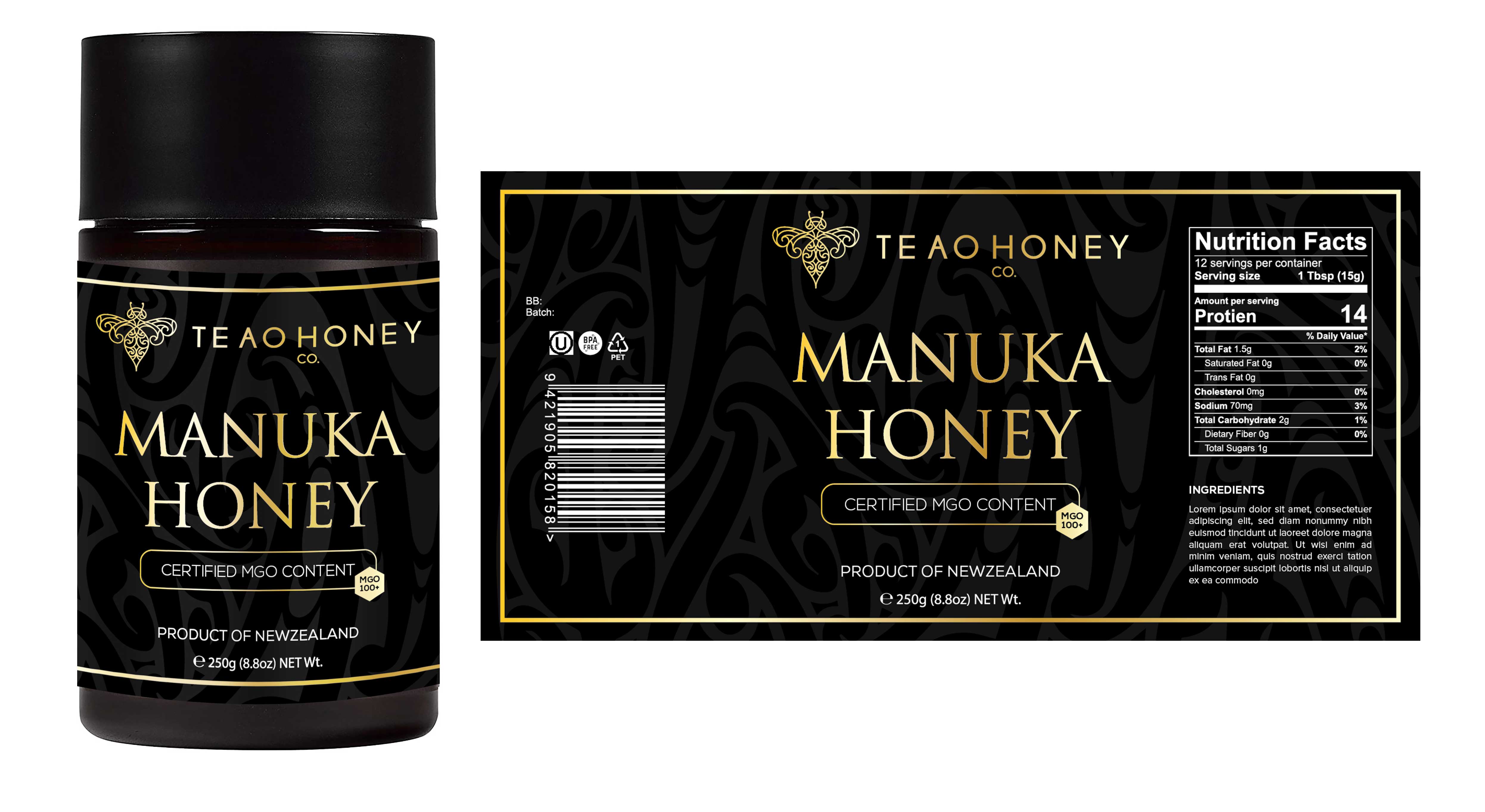 Label Design by Shumaila Kiran for this project | Design #26214050