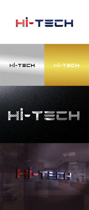 Hitech | Logo Design by R Graphic