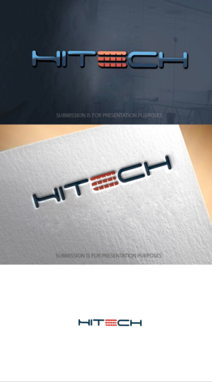 Logo Design by graphicevolution for hitech fence and steel ind. | Design: #26195307