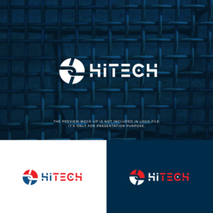 Logo Design by Rayn Design for hitech fence and steel ind. | Design: #26194971
