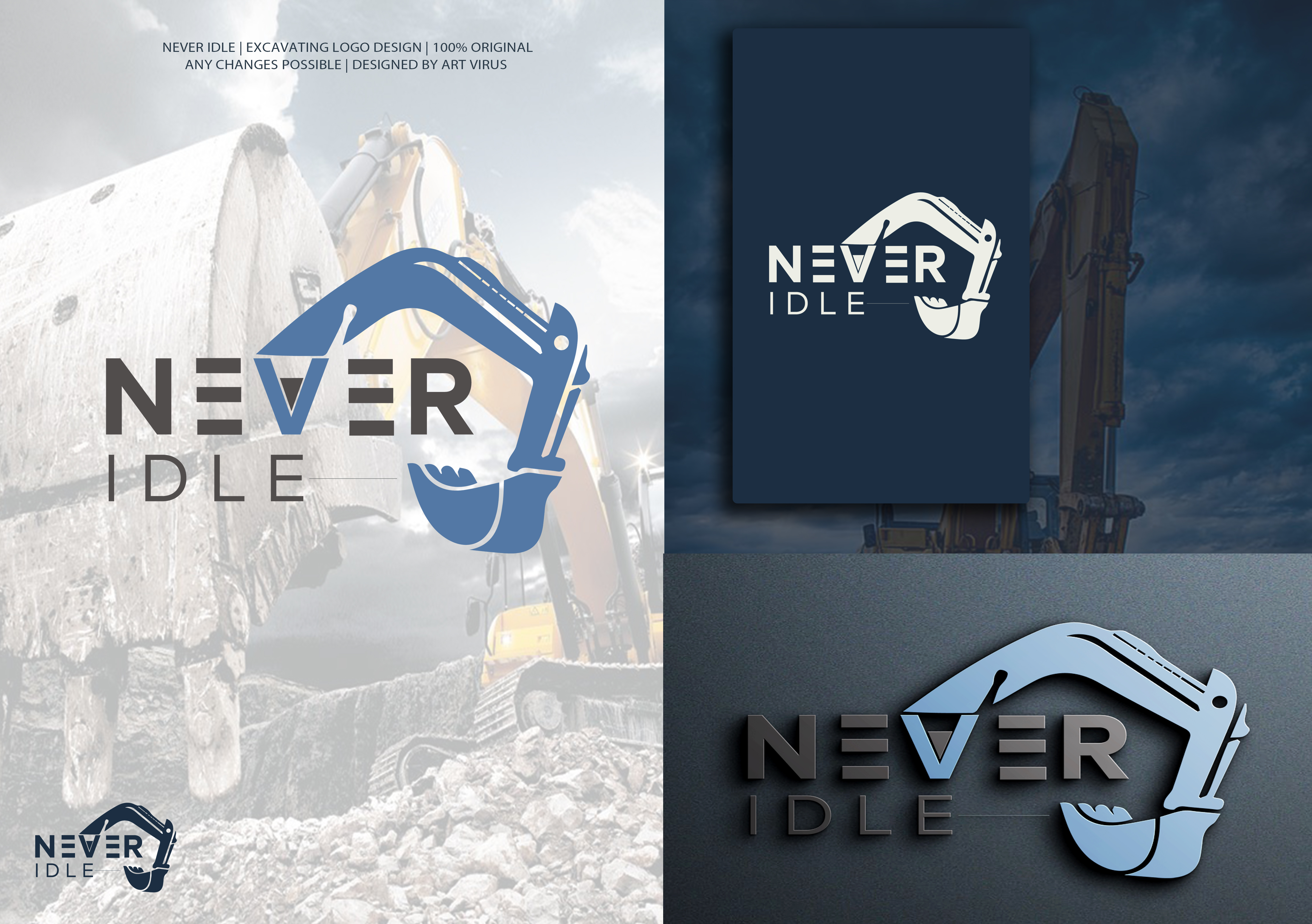 Logo Design by Logoclub99 for Gana Trucking & Excavating | Design #26195415