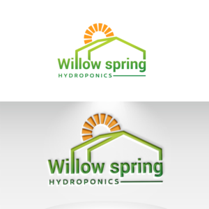 Logo Design by zisan20 for Willow spring hydroponics | Design: #26235585
