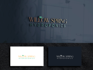 Willow spring Hydroponics | Logo Design by ArtSamurai
