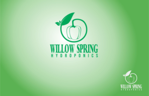 Logo Design by AisyahArt86 for Willow spring hydroponics | Design: #26235609