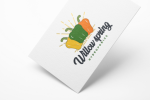 Logo Design by 4tech services for Willow spring hydroponics | Design: #26196784