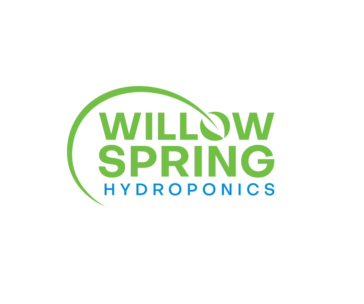 Logo Design by Ankita B for Willow spring hydroponics | Design #26243024