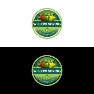 Diseño de Logo por iwan1012 para Willow spring hydroponics | Diseño #26234923