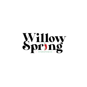 Logo Design by zaria. for Willow spring hydroponics | Design: #26202517