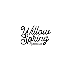 Logo Design by zaria. for Willow spring hydroponics | Design: #26202520