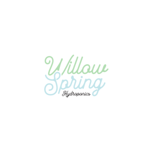 Logo Design by zaria. for Willow spring hydroponics | Design: #26202521