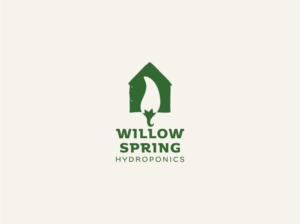 Logo Design by Vinchi for Willow spring hydroponics | Design: #26217374