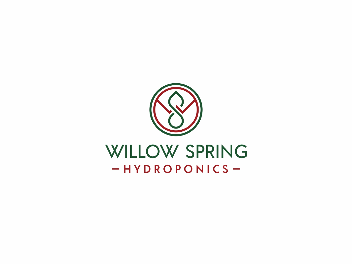 Diseño de Logo por Vinchi para Willow spring hydroponics | Diseño #26223908