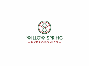 Logo Design by Vinchi for Willow spring hydroponics | Design: #26223908