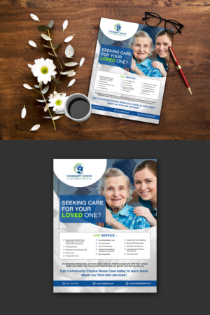 Community Choice Home Care-Flyer for Patients | Diseño de Flyer por M 8
