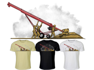 Patriotic Farmer Tshirt Design | Diseño de Camiseta por Falih A