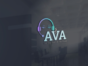 AVA - Get Your Staff Off The Phone | Logo Design by Aaaron